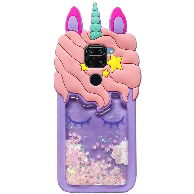 

Силиконовый чехол Unicorn 3D для Xiaomi Redmi 10X Фиолетовый (134017)