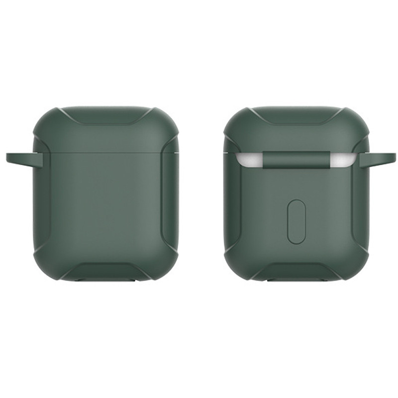 

Силиконовый футляр Armor с карабином для Airpods Зеленый (133200)