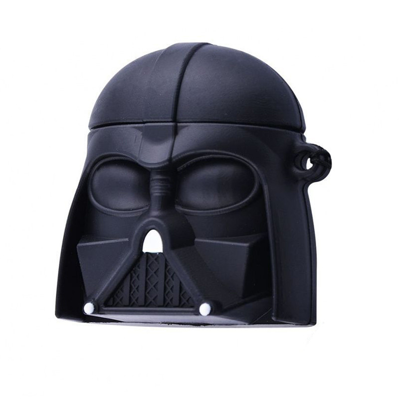 

Силиконовый футляр Star Wars Force для наушников AirPods 1/2 + карабин Darth Vader (145313)