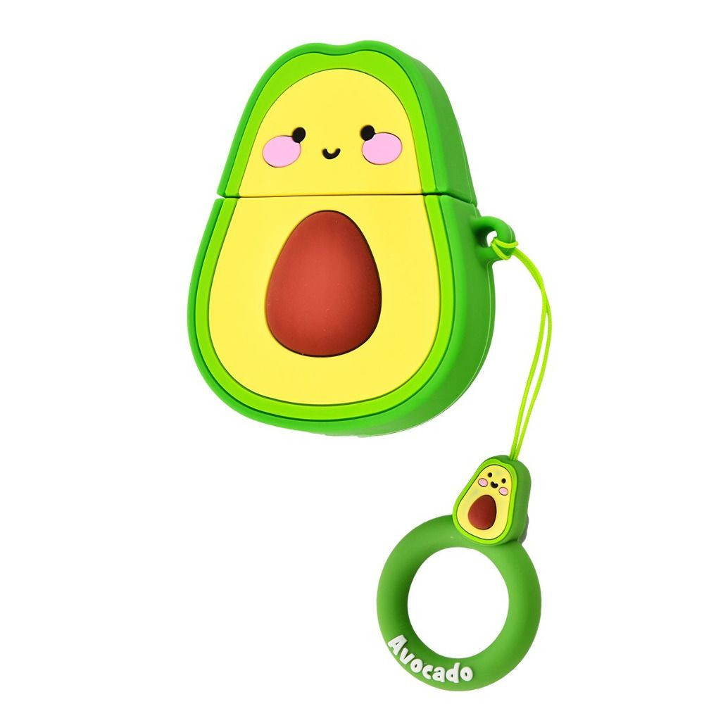 

Силиконовый футляр Young Style для наушников AirPods Avocado (128900)