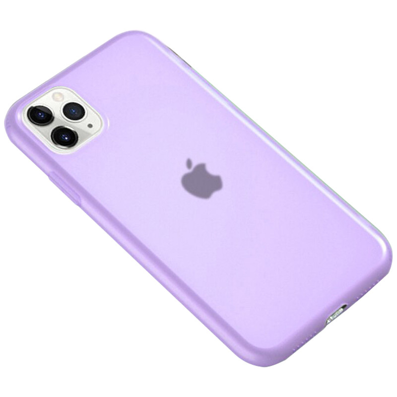 

Силиконовый матовый полупрозрачный чехол для Apple iPhone 11 Pro (5.8") Фиолетовый / Purple (118852)