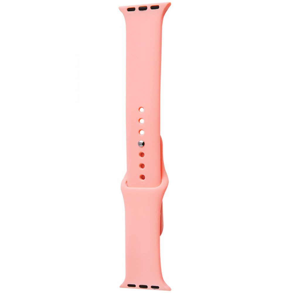 

Силіконовий ремінець для Apple Watch Sport Band 38/40 (S) 2pcs (Рожевий)