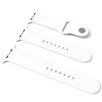 Силиконовый ремешок для Apple Watch Sport Band 38/40/41/42mm (S/M & M/L) 3pcs