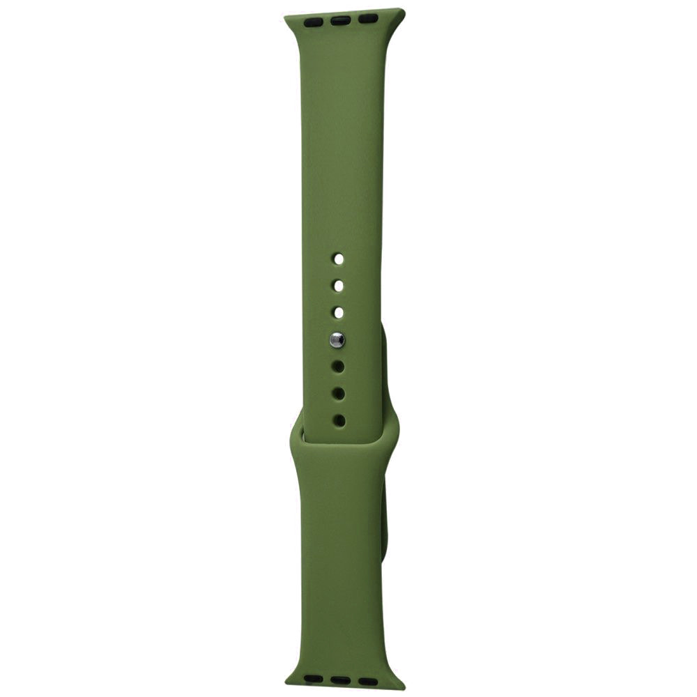 

Силиконовый ремешок для Apple Watch Sport Band 42 / 44 (M) 2pcs Зеленый / Army green (134386)