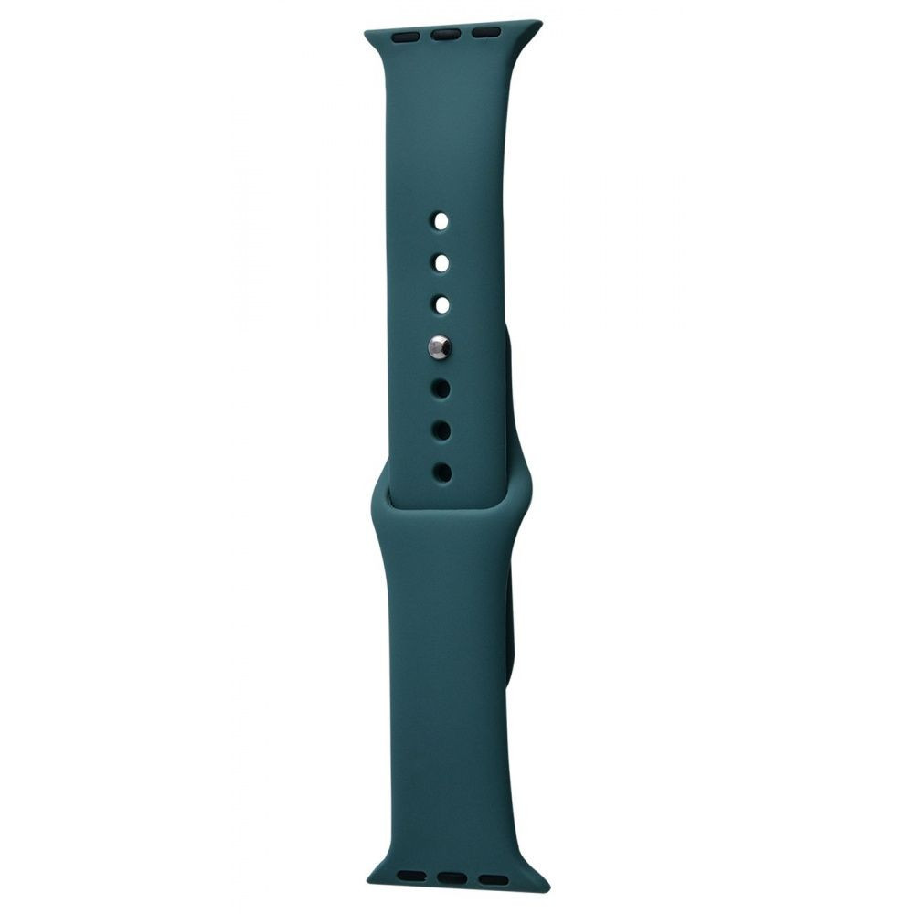 

Силиконовый ремешок для Apple Watch Sport Band 42 / 44 (S) 2pcs Синий / Cosmos Blue (134389)