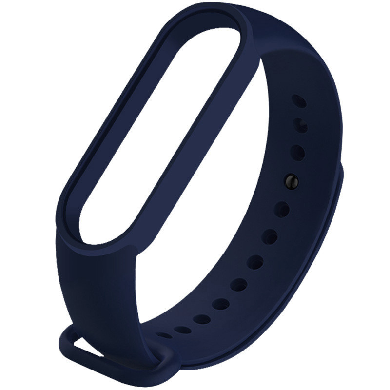 

Силиконовый ремешок для Xiaomi Mi Band 3/4 Синий / Midnight blue (142129)