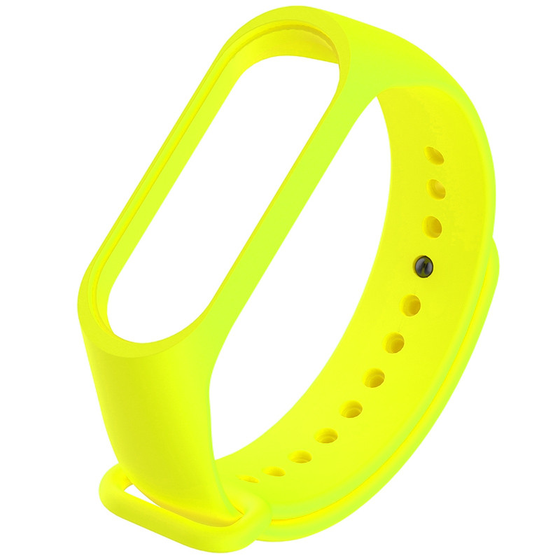 

Силиконовый ремешок для Xiaomi Mi Band 3/4 Желтый / Neon Yellow (142120)