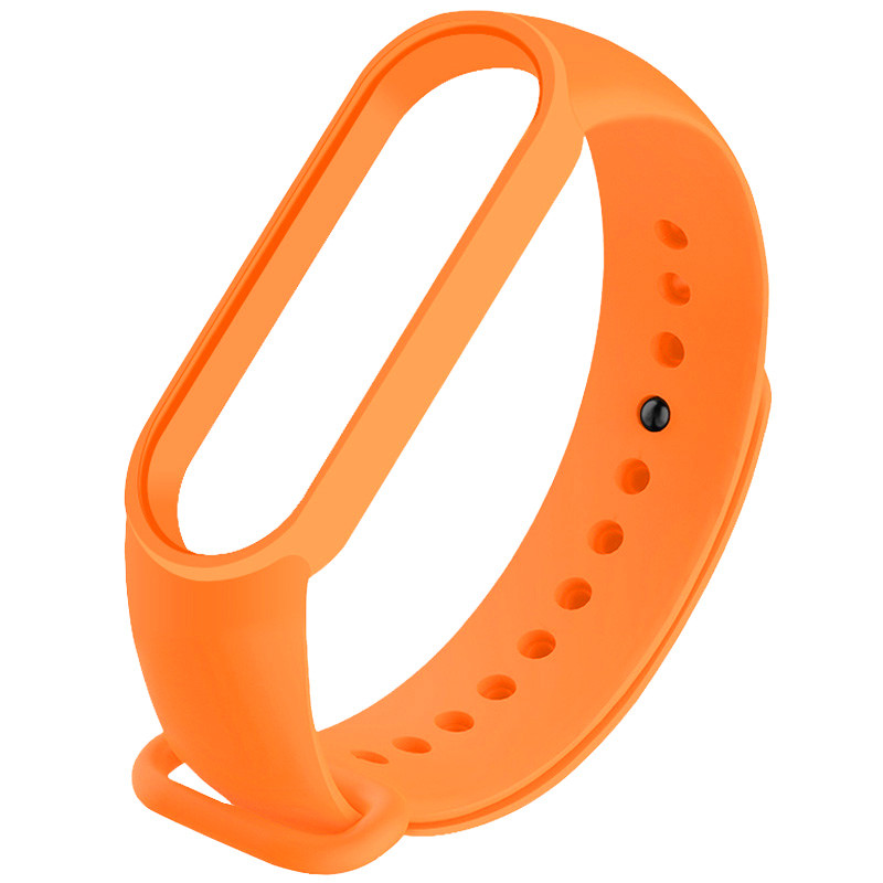

Силіконовий ремінець для Xiaomi Mi Band 5 (Помаранчевий / Orange)