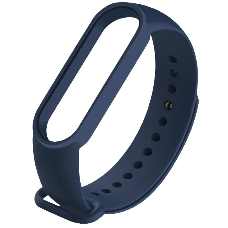 

Силиконовый ремешок для Xiaomi Mi Band 5 / 6 Синий / Grey Cobalt (138588)
