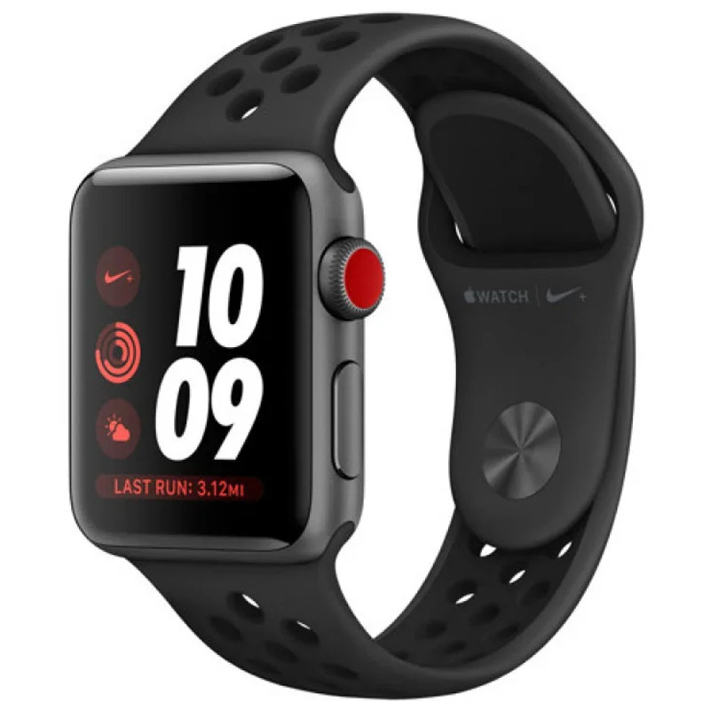

Силиконовый ремешок Sport+ для Apple watch 42mm / 44mm Anthracite/Black (124429)
