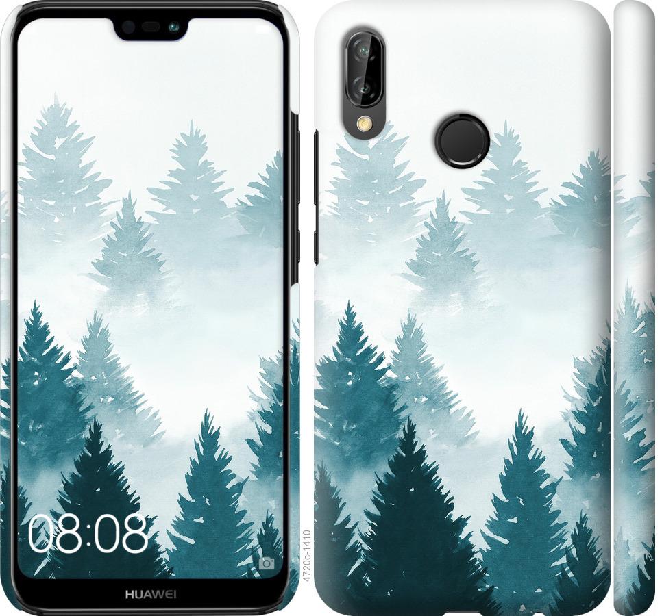 

Чохол на Huawei P20 Lite Акварельні Ялинки