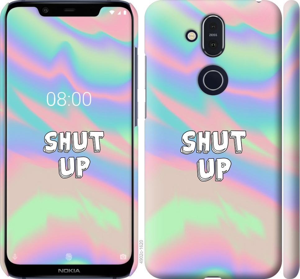 

Чехол на Nokia 8.1 Shut up