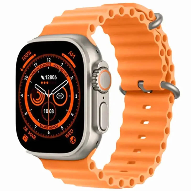 

Смарт-часы iWatch X8 Ultra (Apple packing) Ocean Orange (244978)