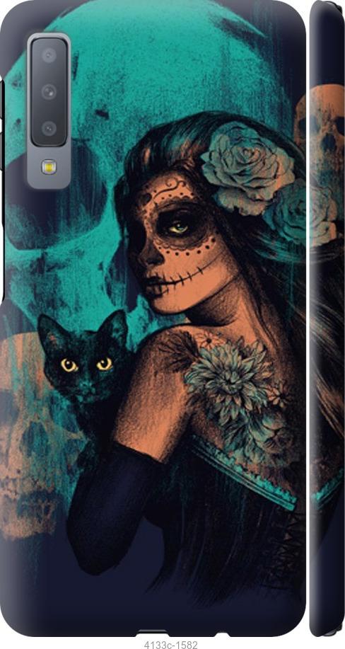 

Чехол на Samsung Galaxy S9 White and black 1