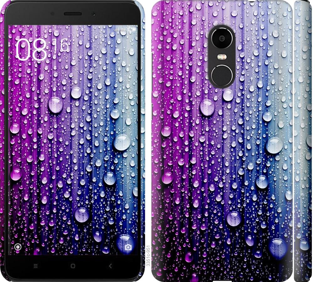 

Чехол на Xiaomi Redmi Note 4X Капли воды