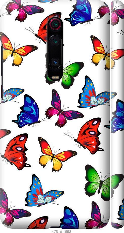 

Чехол на Xiaomi Mi 9T Pro Красочные мотыльки