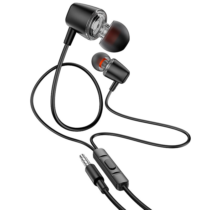 

Стерео Наушники Hoco M107 Discoverer Black (259907)