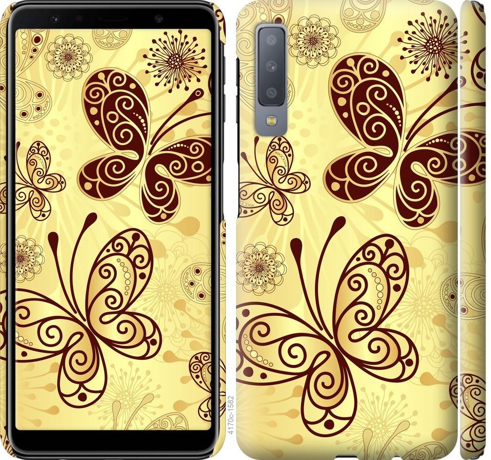 

Чехол на Samsung Galaxy A7 (2018) A750F Красивые бабочки