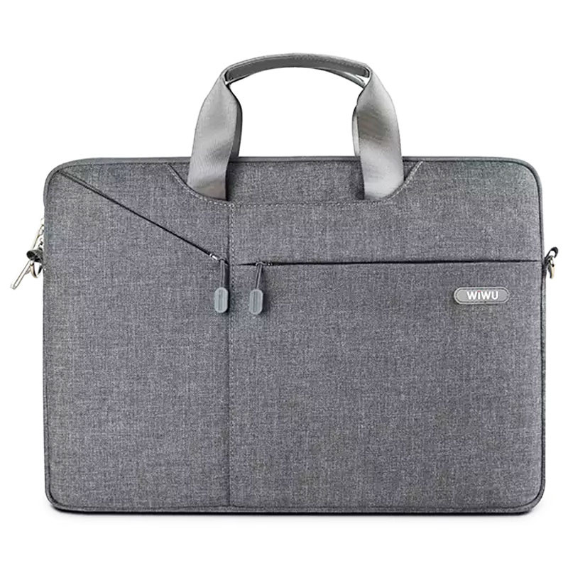 

Сумка для ноутбука WIWU Gent Business handbag 15.4" (Ясно-сірий)