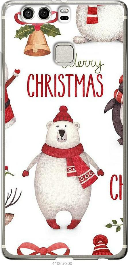 

Чехол на Huawei P9 Plus Merry Christmas