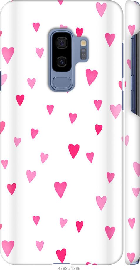 Чехол на Samsung Galaxy S9 Plus Сердечки 2