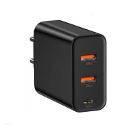 

СЗУ Baseus Quick Charger 60W (Type-C + 2USB) для Зарядные устройства