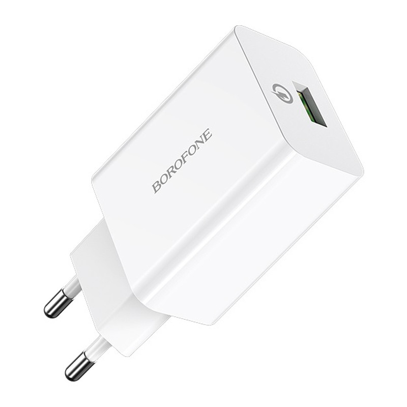 

СЗУ Borofone BA21A Long journey QC3.0 (1USB/3A) Белый (216702)