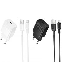 СЗУ Borofone BAS71A Source 10.5W (1USB-A) + кабель USB to MicroUSB