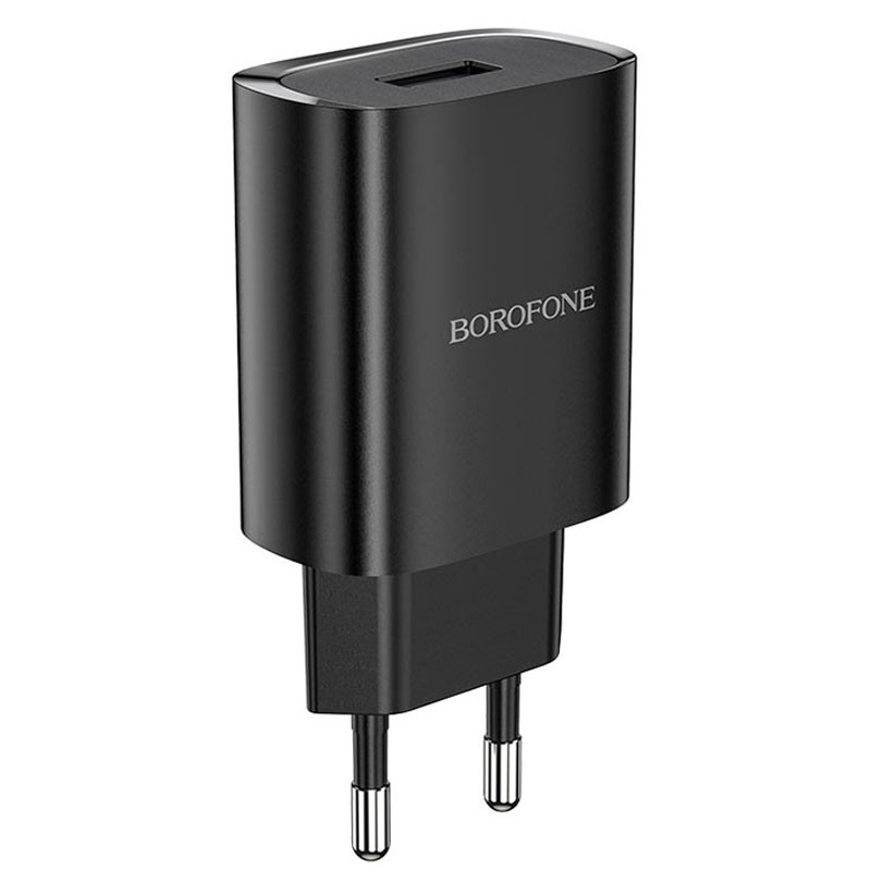 

МЗП Borofone BN1 (1USB/2.1A)для Зарядные устройства (Чорний)