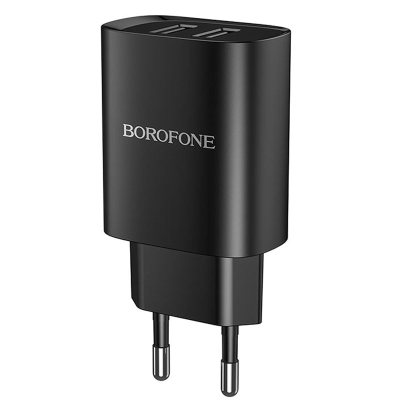 

СЗУ Borofone BN2 (2USB/2.1A) Черный (216575)