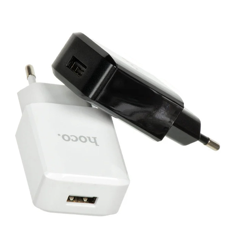 

СЗУ Hoco C27A 2.4A 1USB + microUSB (123892)
