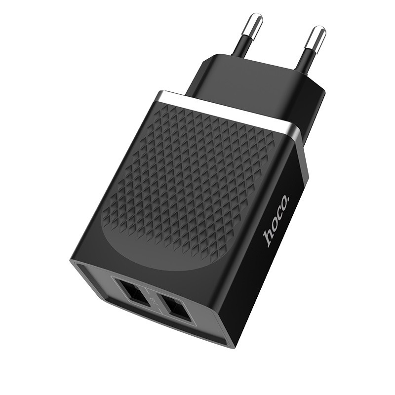 

СЗУ Hoco C43A Vast 2.4A 2USB Black (107311)