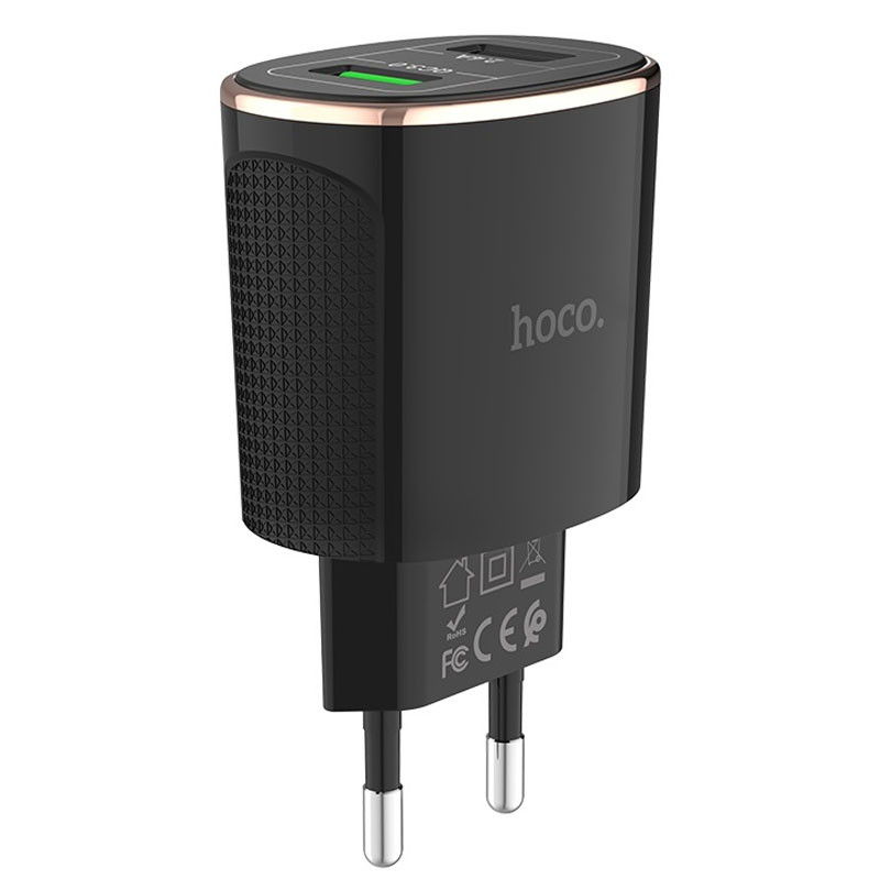 

СЗУ Hoco C60A QC3.0 (2USB/3.4A)для Зарядные устройства Черный (152150)