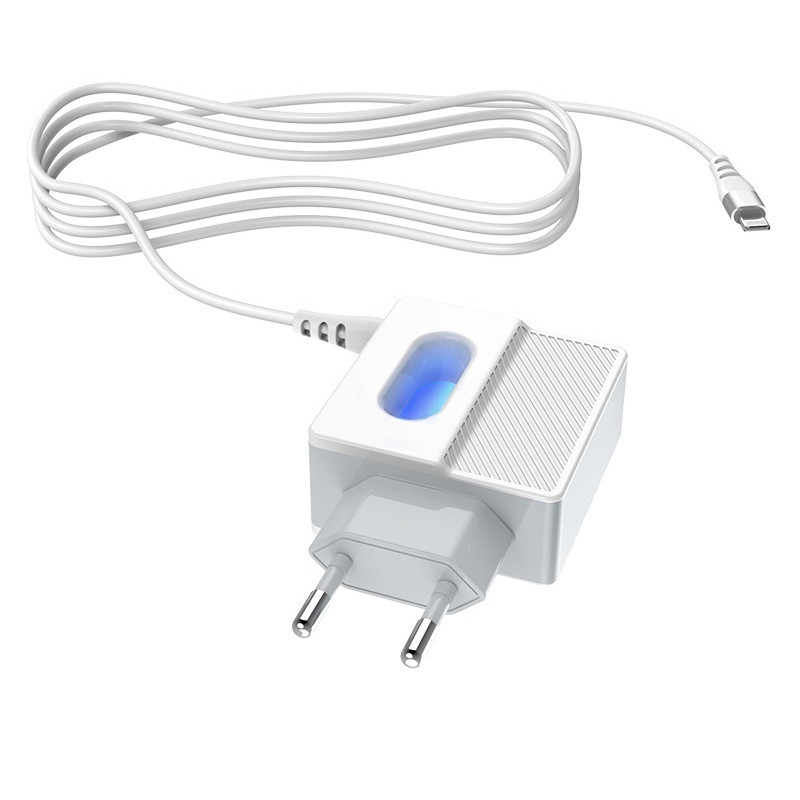 

СЗУ Hoco C75 (2USB/2.4A) +lightningдля Зарядные устройства (148362)