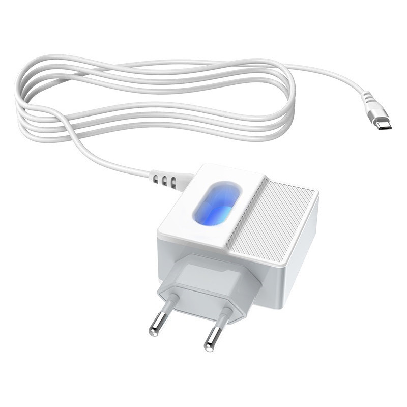 

МЗП Hoco C75 (2USB/2.4A) +microUSBдля Зарядные устройства (Білий)