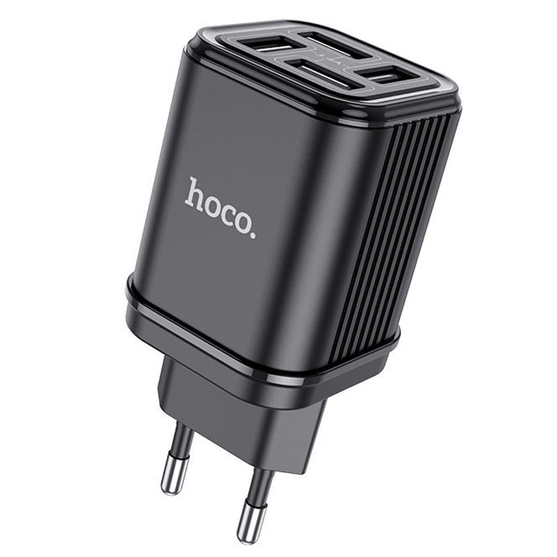 

СЗУ HOCO C84A Resolute four-port charger (EU) Черный (156906)