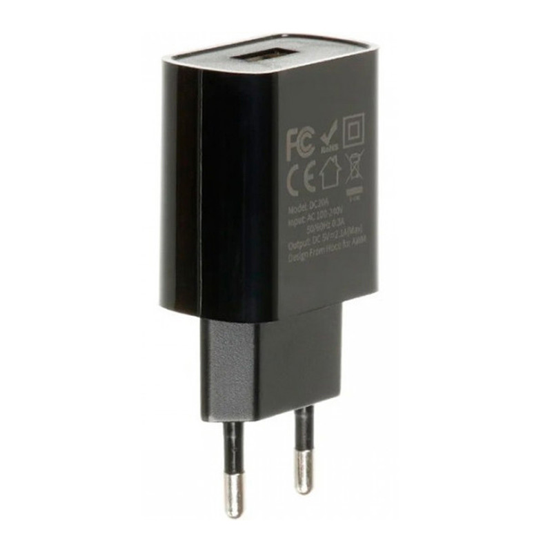 

МЗП Hoco DC20A (1USB/2.1A) (Чорний)