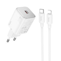 МЗП Hoco N40 Mighty 1C PD20W + Type to Lightning