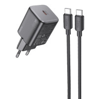 МЗП Hoco N40 Mighty 1C PD20W + Type to Type-C