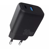СЗУ Proove Silicone Power Plus 30W (Type-C+USB)для Зарядные устройства