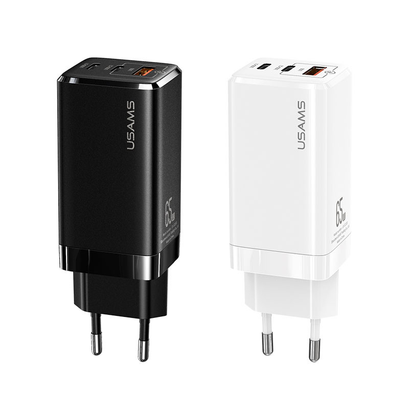 

МЗП USAMS CC110 GaN Mini Fast Charger EUдля Зарядные устройства