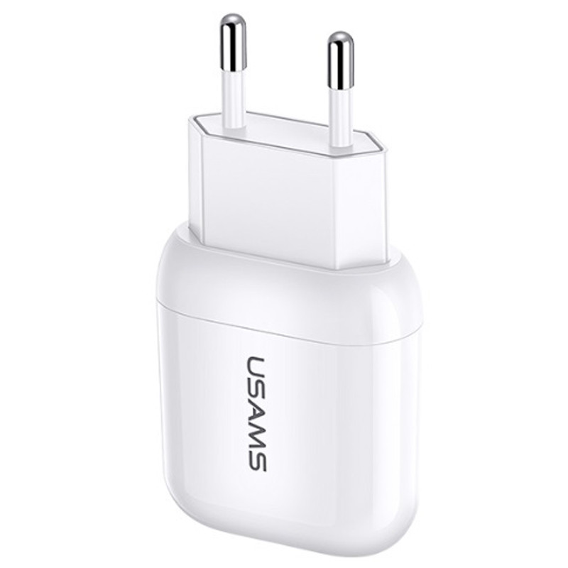 

СЗУ Usams US-CC078 T19 USB Travel Charger Белый (130637)