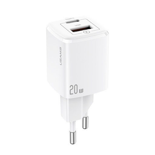 

МЗП Usams US-CC128 T37 Super Si QC3.0 + PD 20W (Білий)