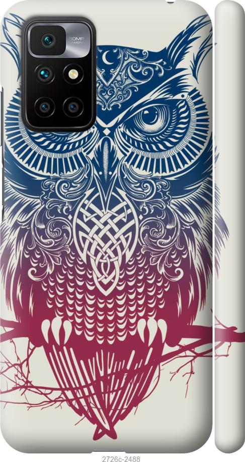 

Чехол на Xiaomi Redmi 10 Сова 2