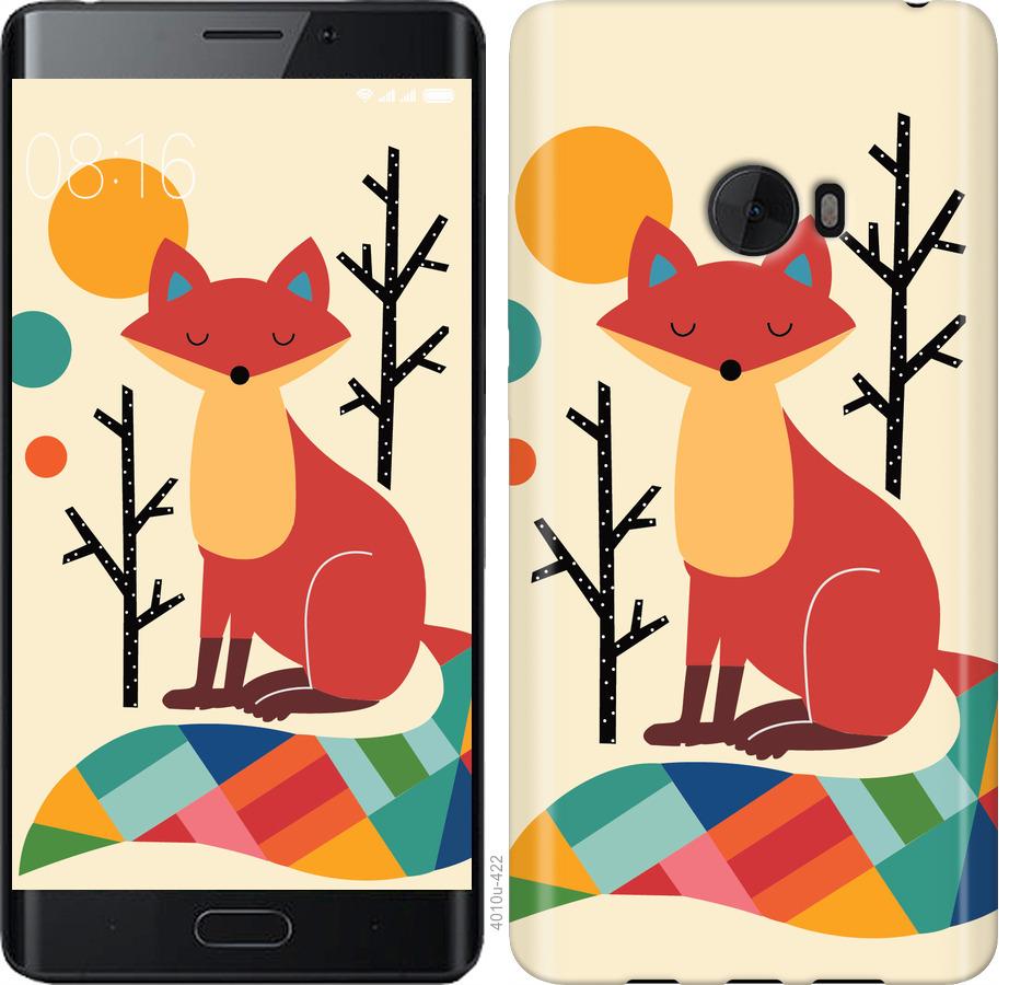 

Чехол на Xiaomi Mi Note 2 Rainbow fox