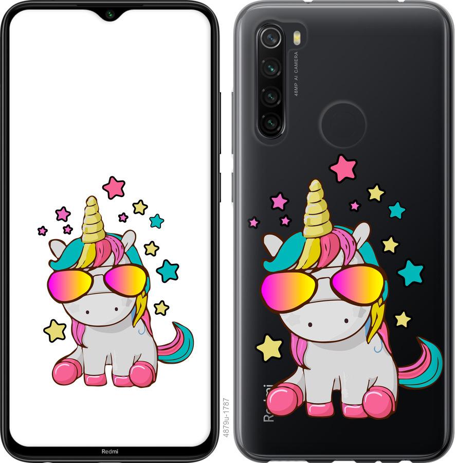 

Чехол на Samsung Galaxy A21 Единорог в очках