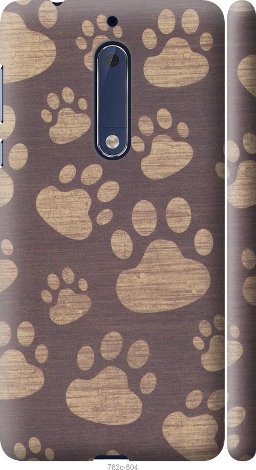 

Чехол на Nokia 5 Следы тигра