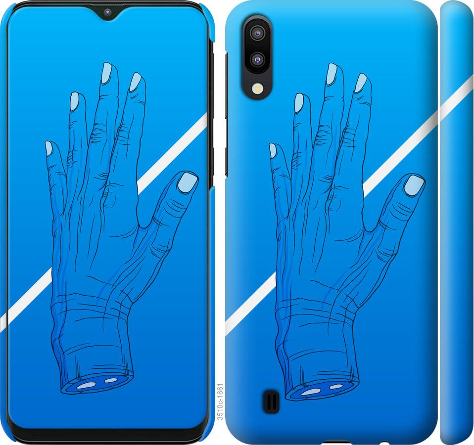 

Чехол на Samsung Galaxy M10 Синий, Рука, Линия, Градиент, Зомби, Глубина