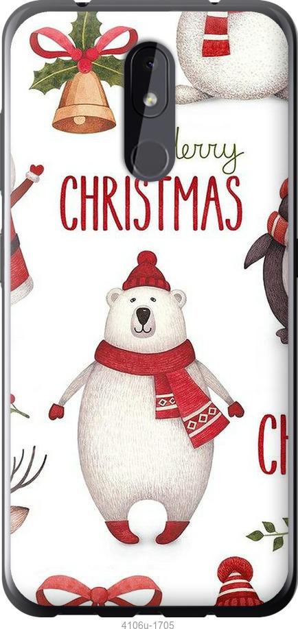

Чехол на Nokia 3.2 Merry Christmas