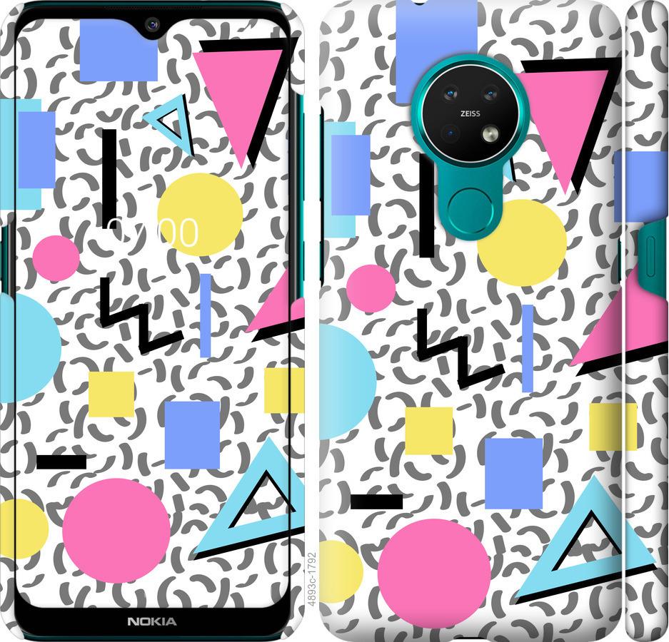 

Чехол на Nokia 7.2 Color shapes
